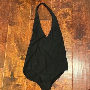 American Apparel Original Halter Bodysuit